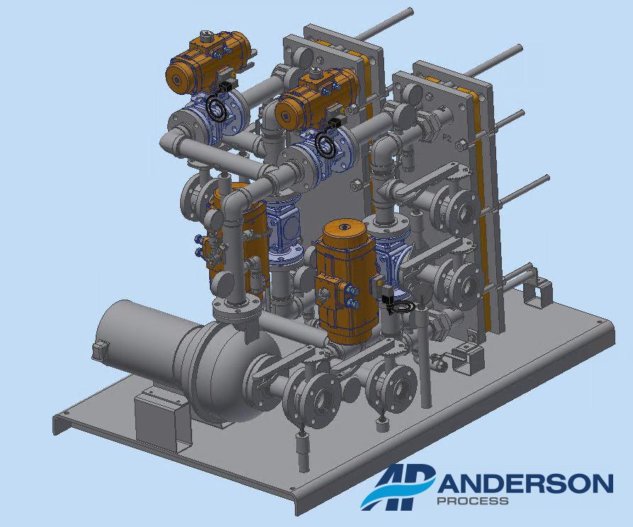 Xylem Booster Pump Package - Anderson Process